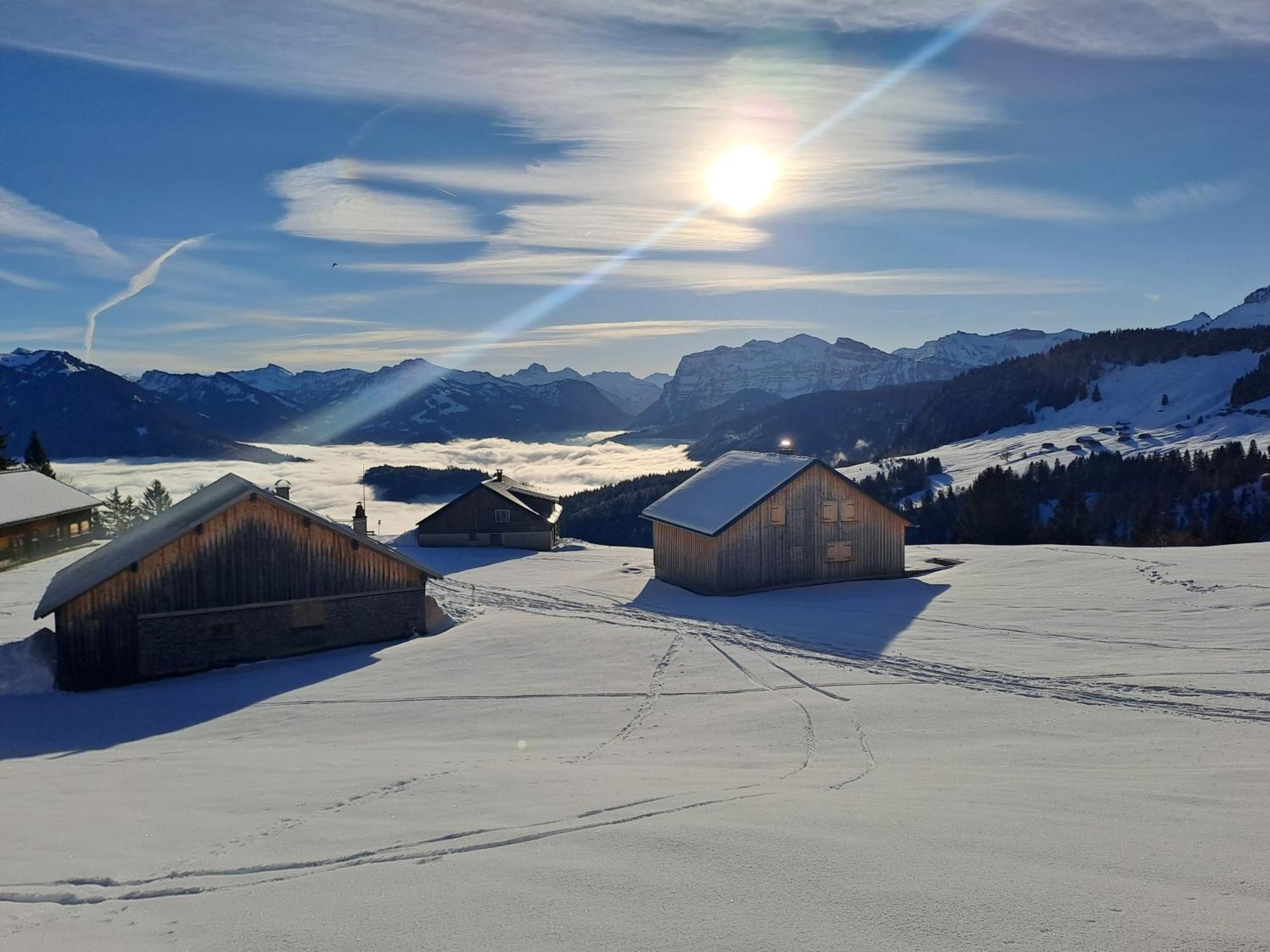 Neu Auszeit985 - Auszeit Mit Ausblick Apartment Schwarzenberg im Bregenzerwald Exterior foto